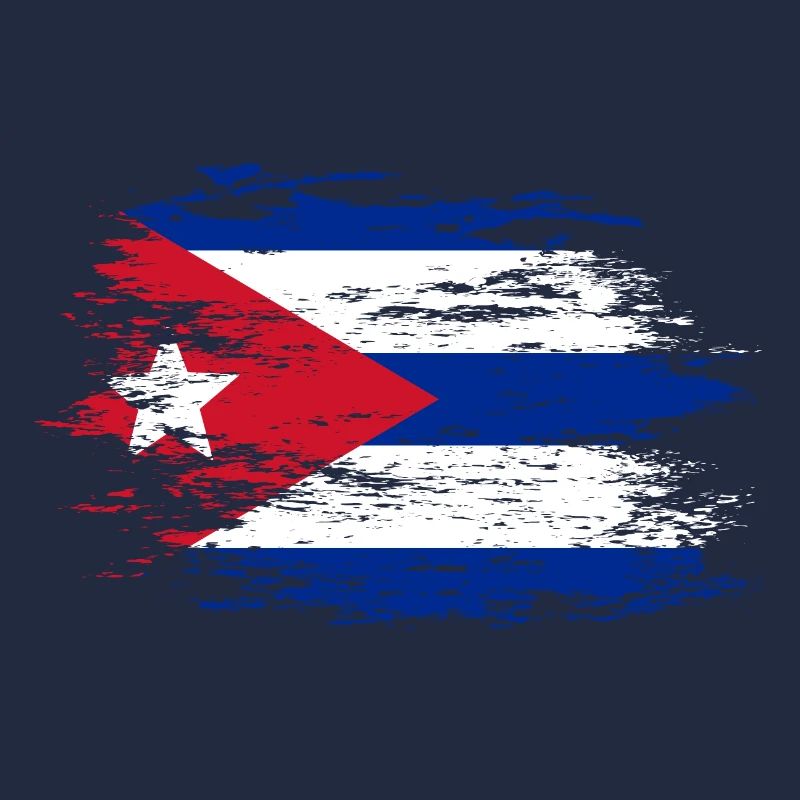 Drapeau cubain utilisé