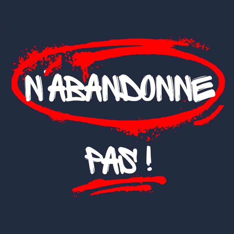 Humorous slogan against the disease