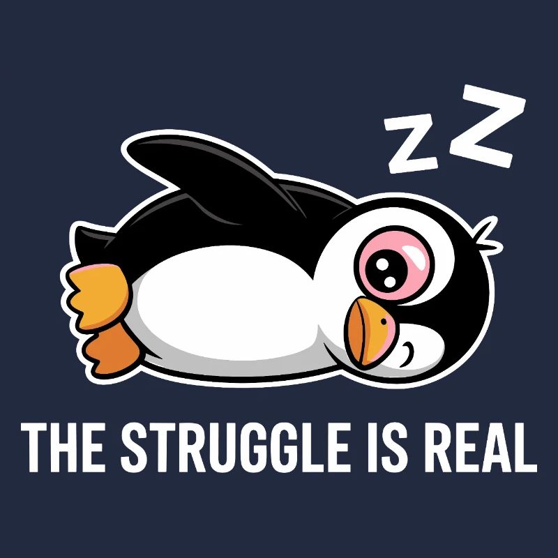 Pinguin Lustiger Spruch