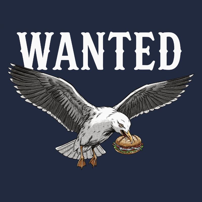 Wanted Fish Roll Seagull