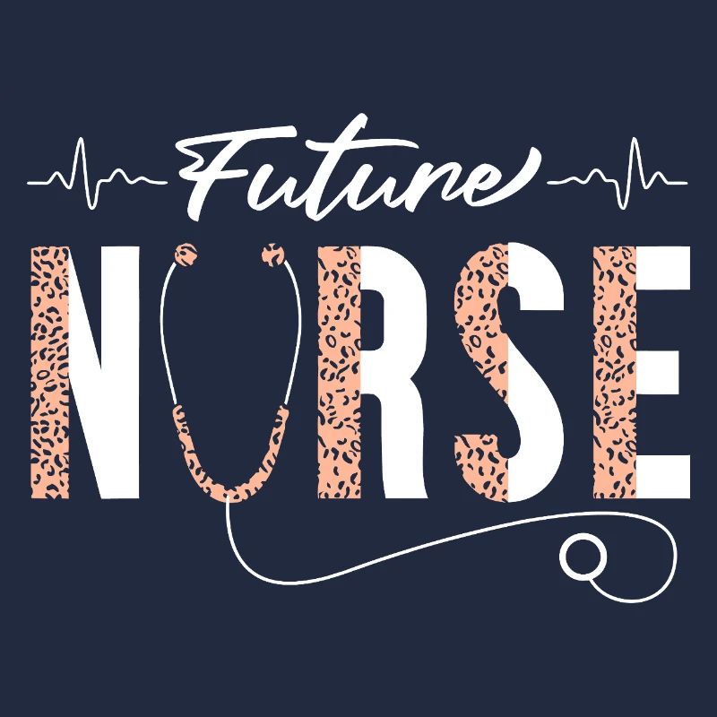 Future Nurse Stethoscope Emblem