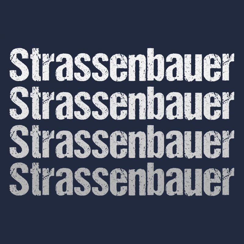 Strassenbauer Typo Muster