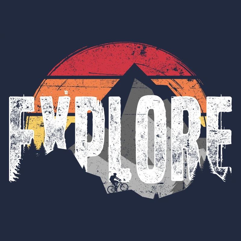 Entdecken Sie das Mountain Sunset Emblem