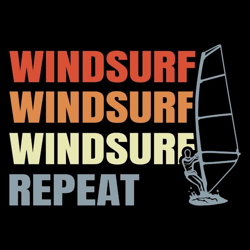 Planche à voile Vintage Look