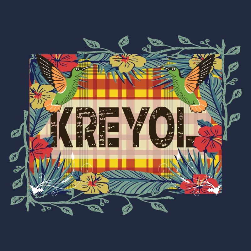 Schöne Geschenkidee KREYOL ODER KREOLISCHE Madras