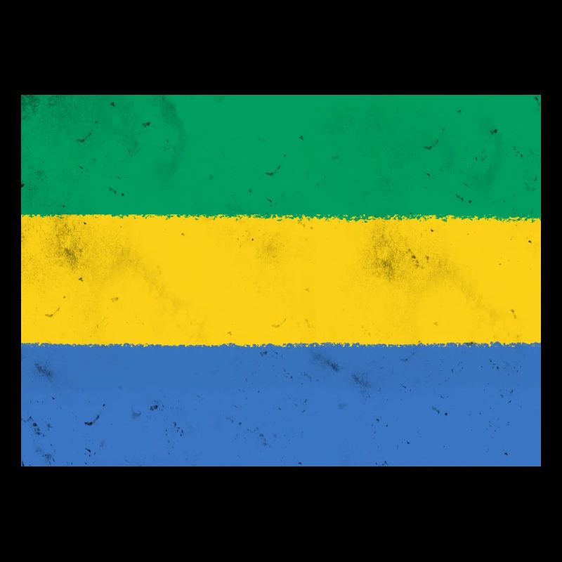 Drapeau du Gabon – Couleurs de l’Afrique