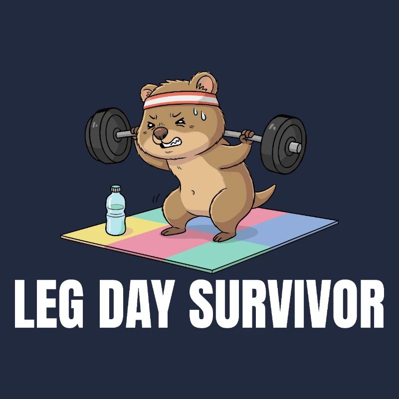 Leg Day Survivor Quokka Workout