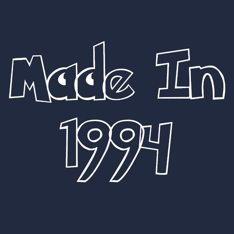 Made In 1994 Retro Typography