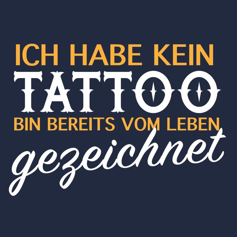 Kein Tattoo, vom Leben gezeichnet