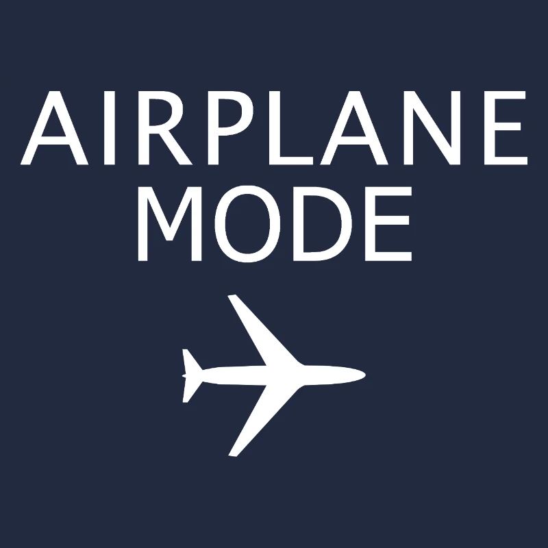 Mode avion Mode Vol activé Art d’aviation