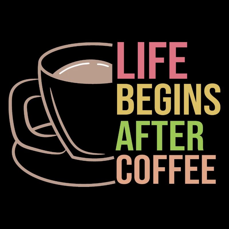 Déclaration de tasse de café Boisson au café Caféine