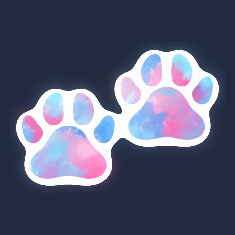 Dog Paws Galaxy