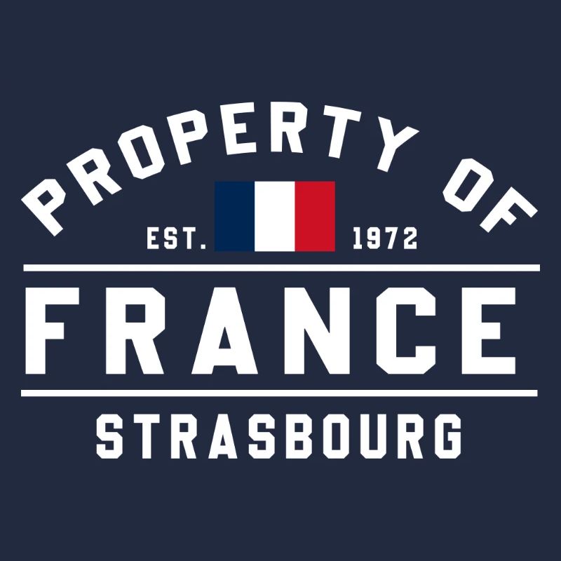 Eigentum von Frankreich Straßburger Wappen