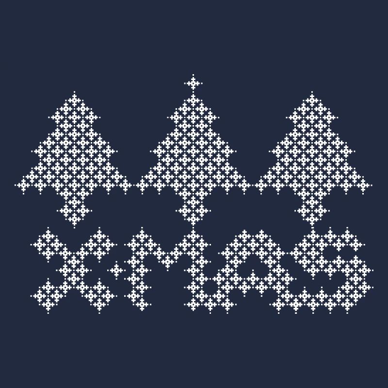 Arbre de Noël Icône graphique de Noël
