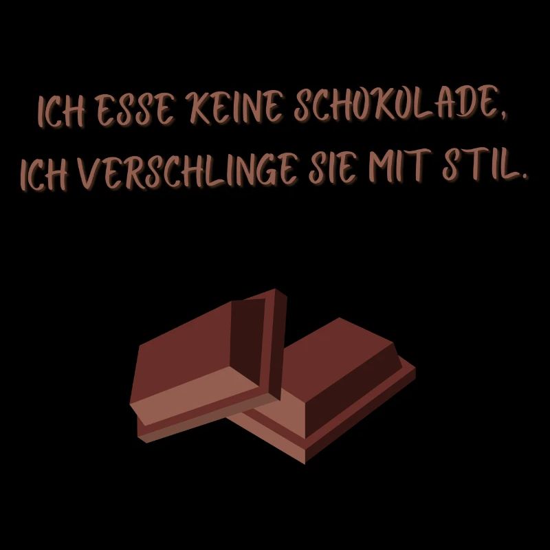 Ich esse keine Schokolade