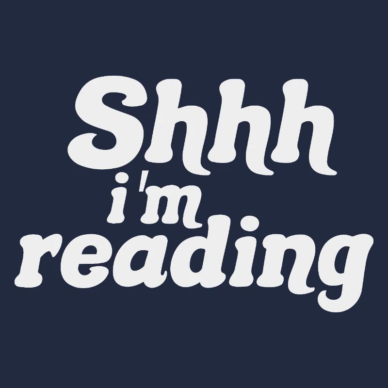 Sei still! Ich lese – Stille, ich lese – Bücher lesen