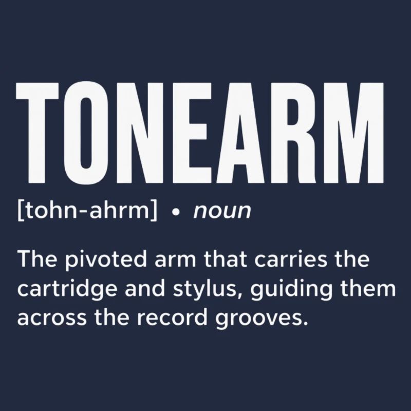 Anatomie des Klangs Tonarm-Definition