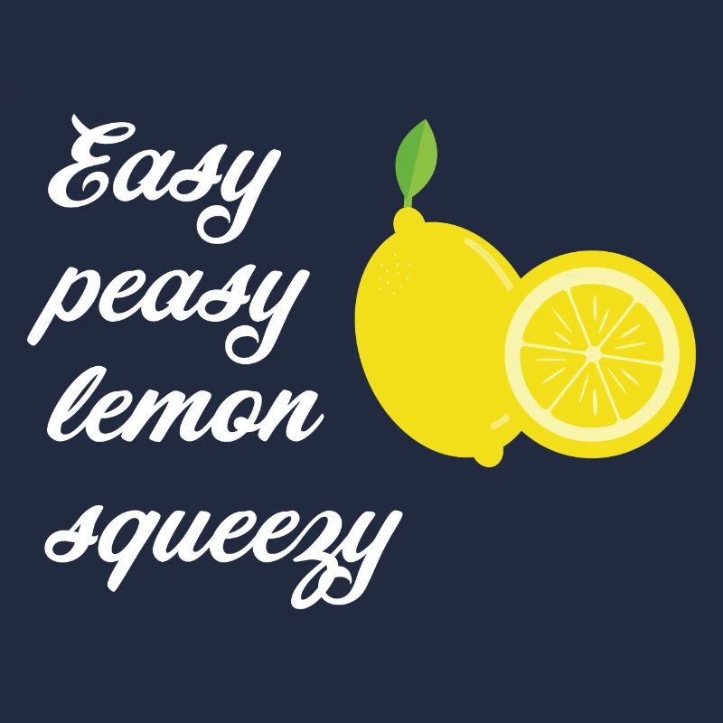 Citrons avec sort Easy peasy lemon squeezy