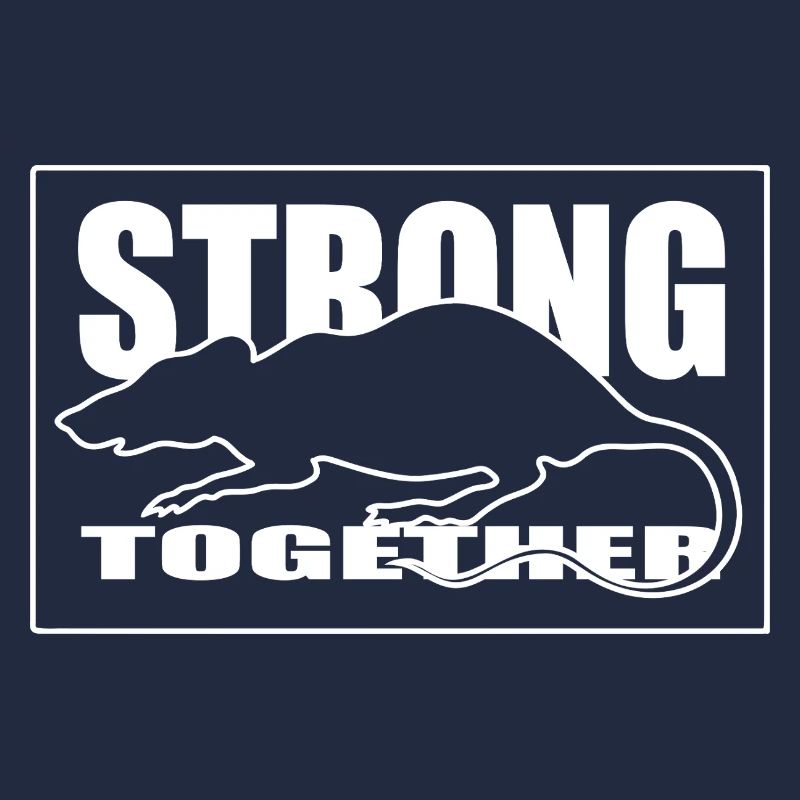 Unity Rongeur Silhouette Graphic Tee blanc