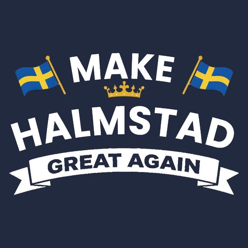 Drapeaux de la fierté de la ville de Halmstad