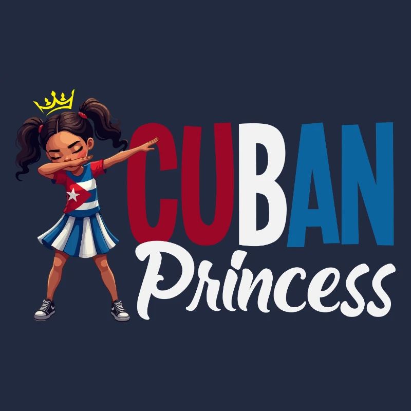 Cuba Pride & Home - Design du drapeau de Cuba