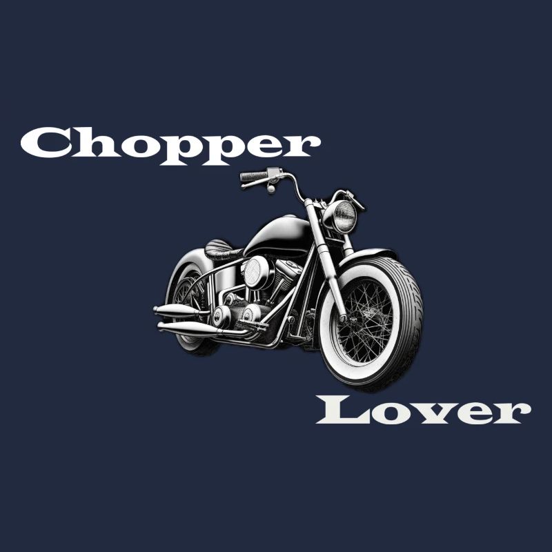 Chopper Lover weiß