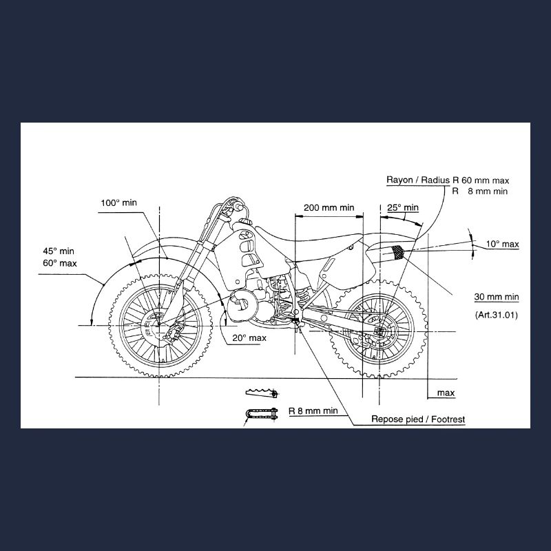 Motorrad Blueprint: Custom Chopper