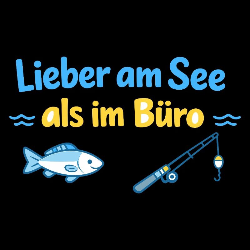 Lieber am See als im Büro