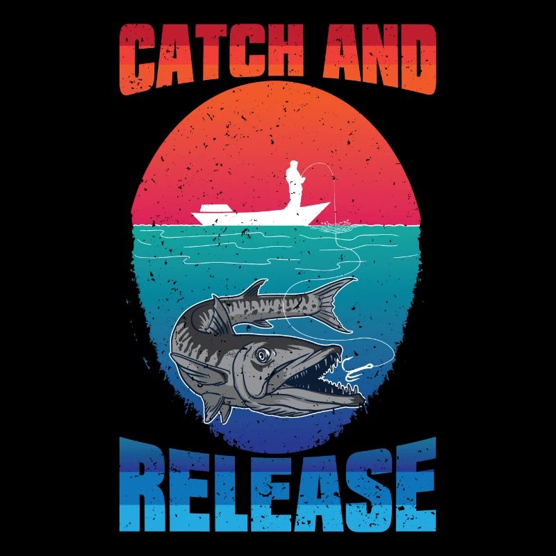 Angeln vom Boot Catch and Release