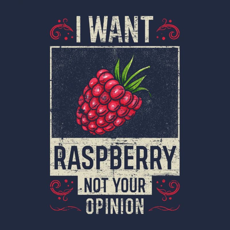 Framboise sort drôle