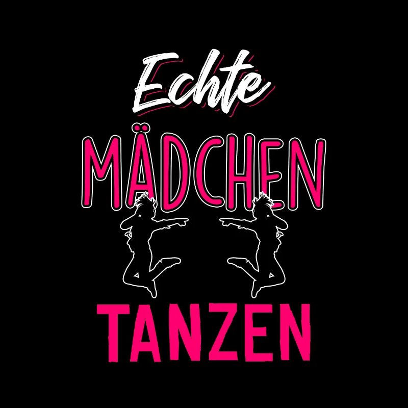 Echte Mädchen tanzen