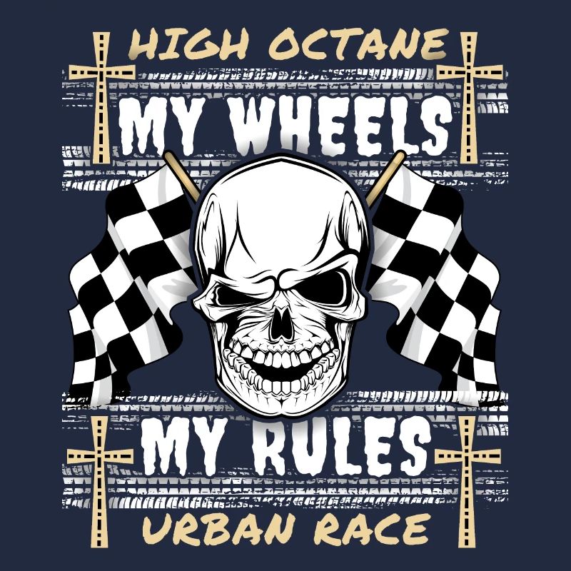 Crâne, Crâne, Course, Course automobile, Design de motard