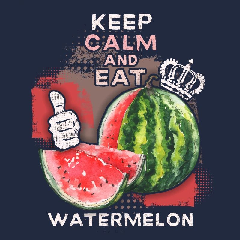 Pastèque drôle de dicton Eat-Watermelon