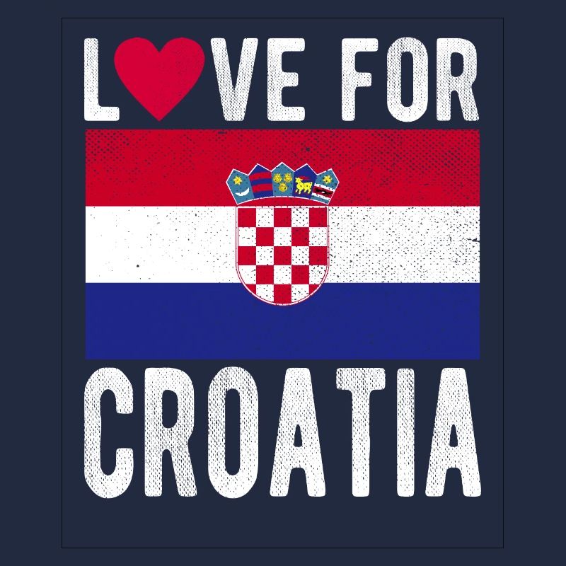 Drapeau de la Croatie