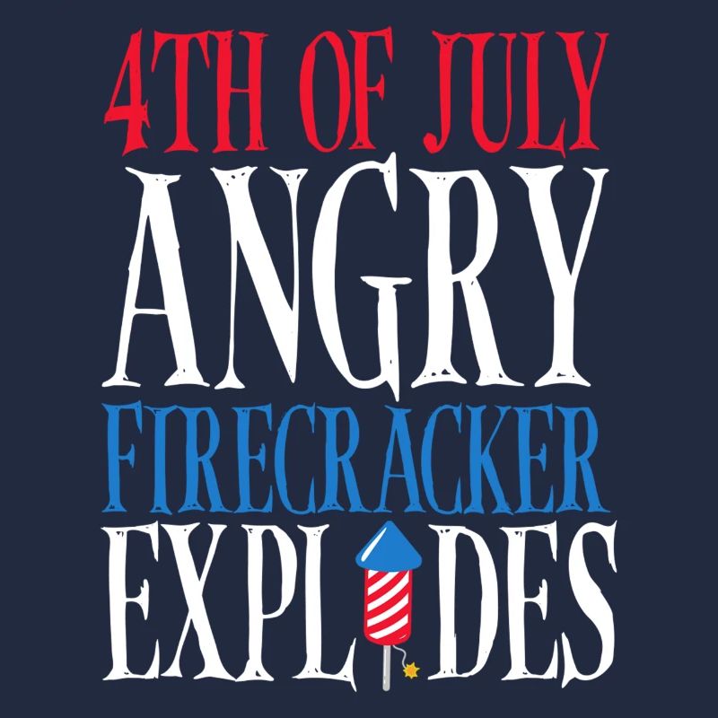 July 4 Angry firecracker explodes