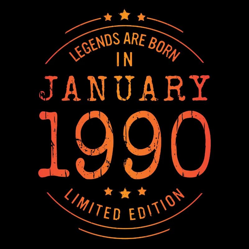 Anniversaire Janvier 1990 Edition Limitée Millésime