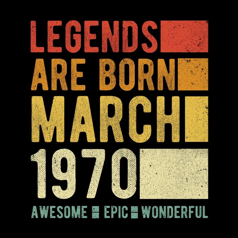 Anniversaire Mars 1970