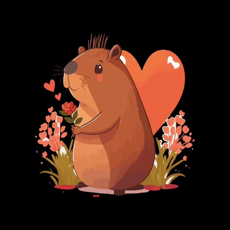 Lovely capybara