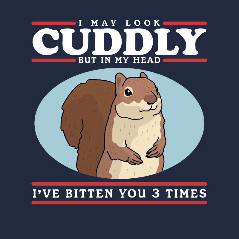 Süßes Eichhörnchen Grauhörnchen Hörnchen Geschenk