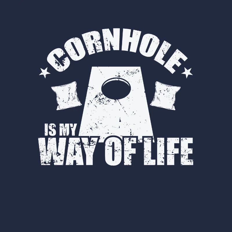 Cornhole est mon passe-temps de jeu de mode de vie