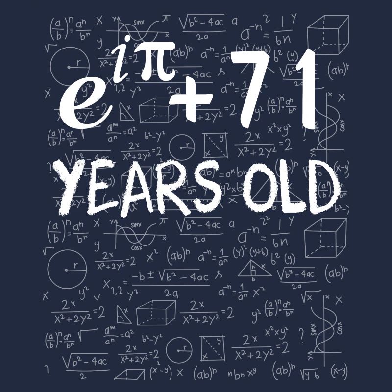70. Geburtstag 70 Jahre Euler Identity