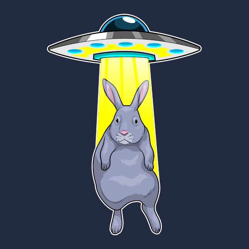 Lapin vaisseau spatial Espace