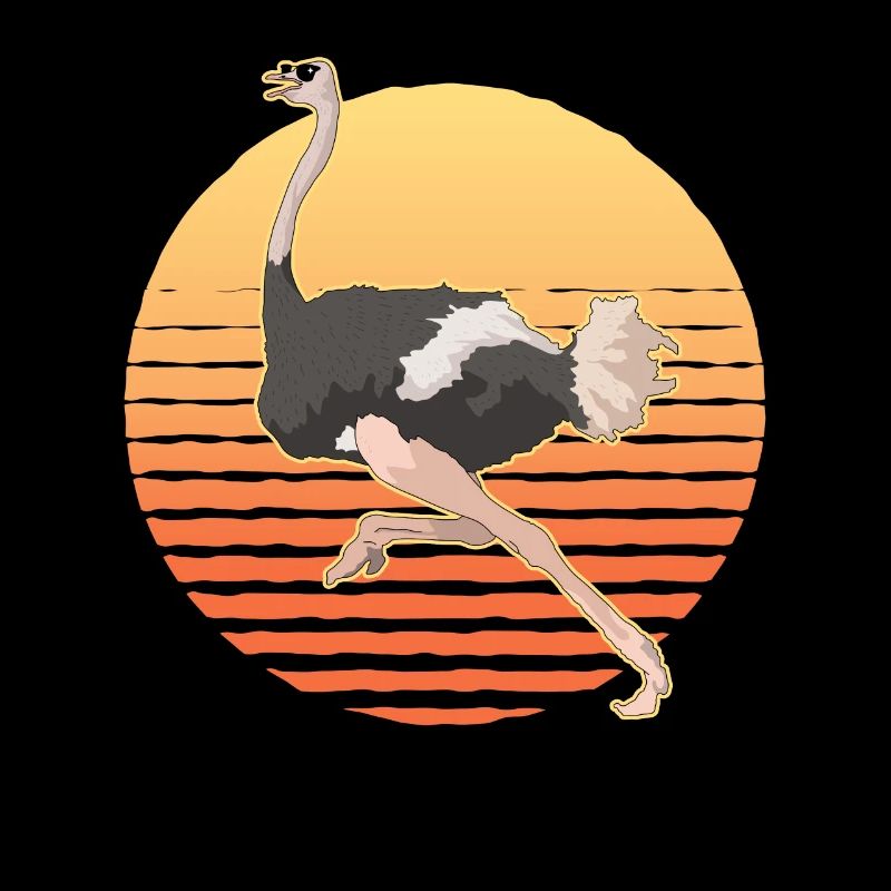 Oiseau d’autruche Autruche Amant Autruche Cadeau