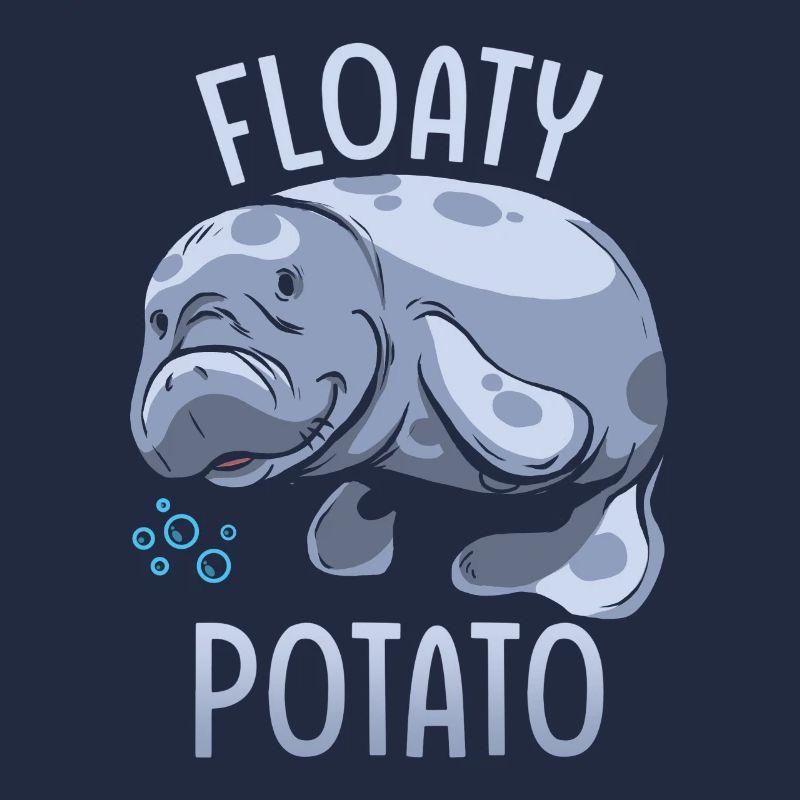Manatee Floaty Potato Geschenk