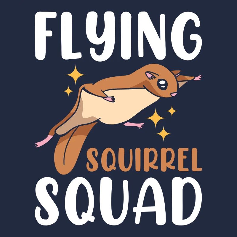 Fliegende Eichhörnchen-Truppe