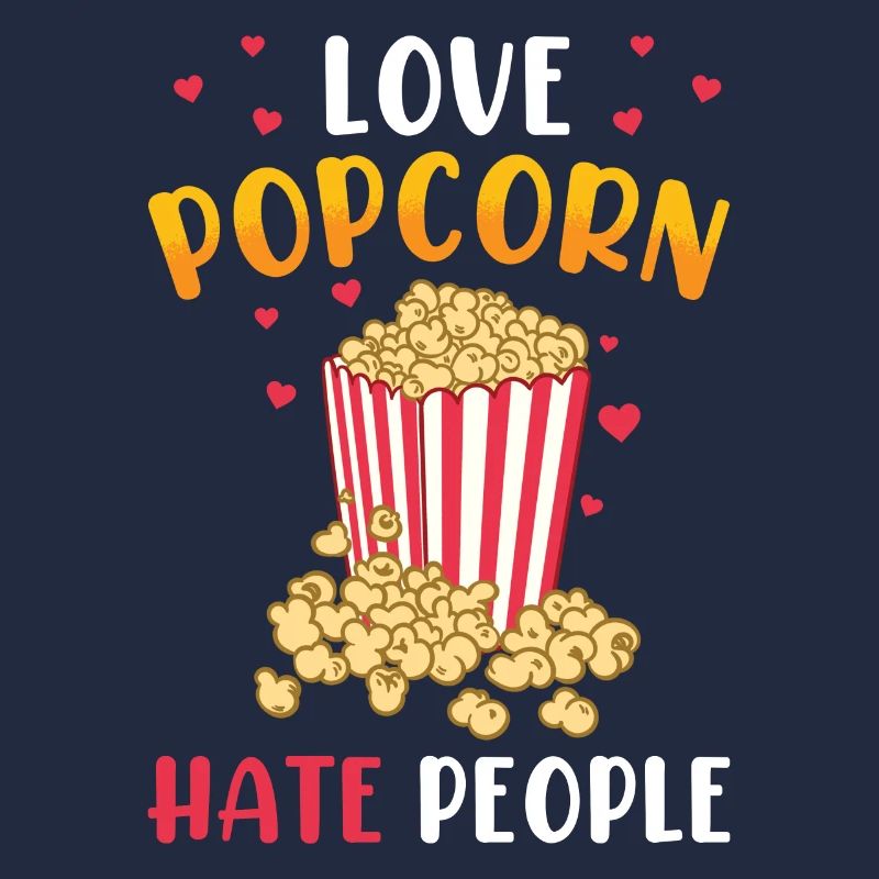 Popcorn amant cadeau drôle pop-corn
