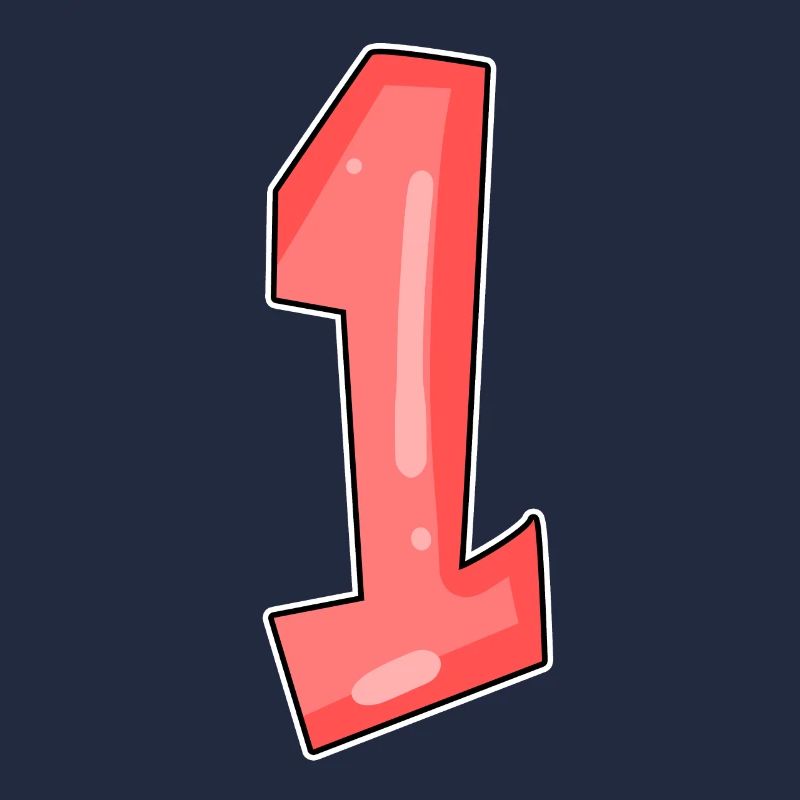 1 red