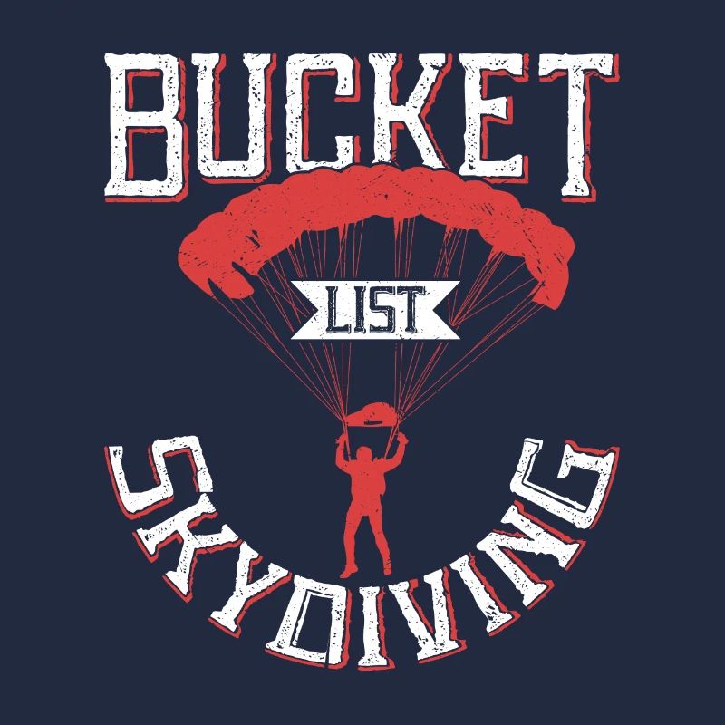 Bucket List Skydiving Skydiver Parachute
