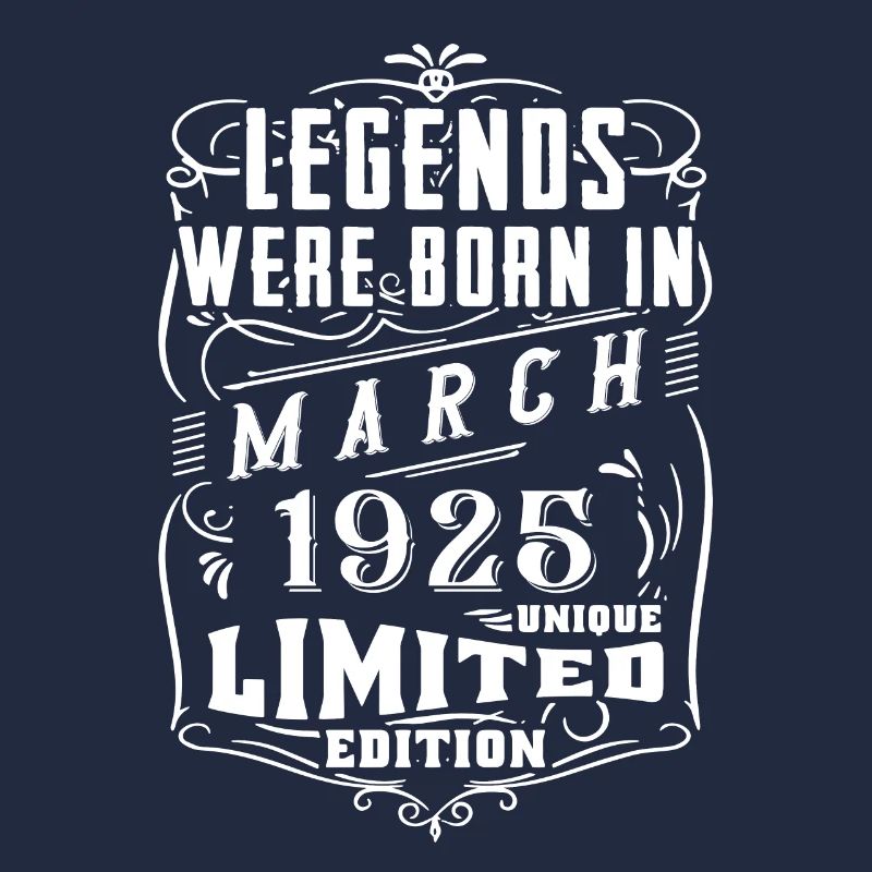 Anniversaire Mars 1925 Année Edition Limitée