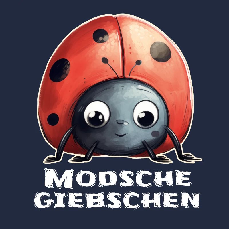 Modschegiebchen Marienkäfer Sächsisch Geschenk